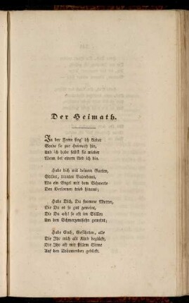 Der Heimath