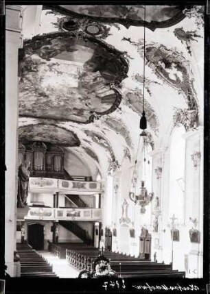 Pfarrkirche; Inneres nach Nordwesten