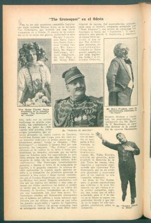 "The Grotesques" en el Odeón