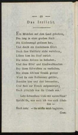 Das Irrlicht
