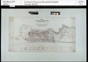 Hartau bei Zittau; Braunkohlenwerk der Gewerkschaft Saxonia