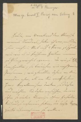 Brief an Carl Gottlieb Reißiger : 25.07.1839