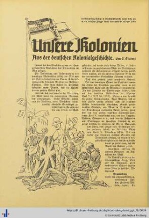 Unsere Kolonien.