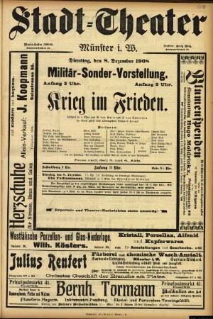 Krieg im Frieden