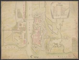 Plan de Cüstrin a. O.