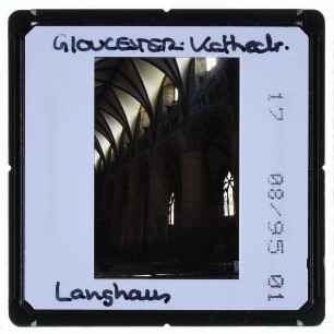 Gloucester, Kathedrale : Innenraum Langhaus