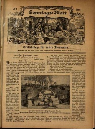 Ausgabe vom Sonntag, den 07. Januar 1912.