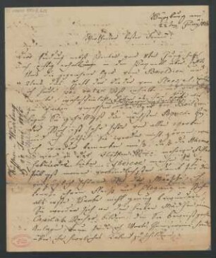 Brief an B. Schott's Söhne : 22.06.1826