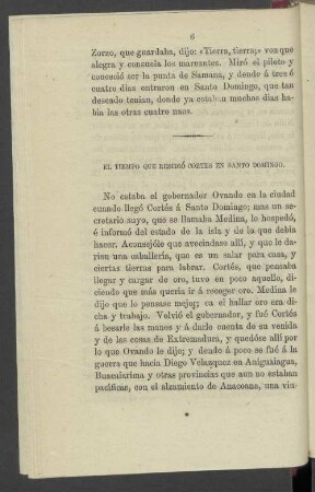 El Tiempo Que Residió Cortes En Santo Domingo