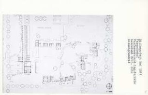 Versuchshof (Diplomarbeit bei Karl Wilhelm Ochs): Gesamtgrundriss 1:200