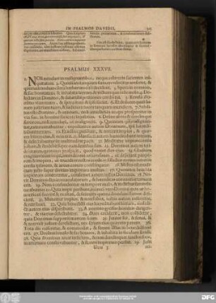 Psalmus XXXVII.