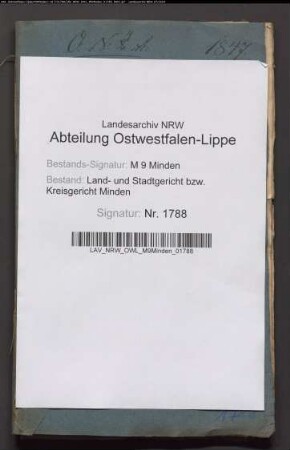 Sonstige: Ossenfort, Marie Elisabeth: