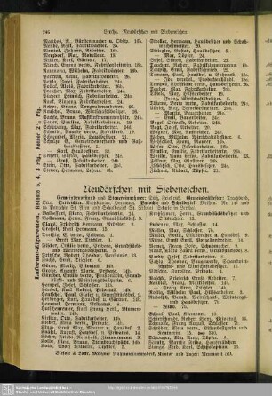 Neudörfchen mit Siebeneichen