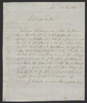 Brief an Friedrich Nicolai : 18.11.1795