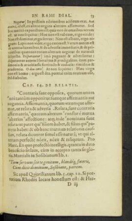 Cap. 14. De Relatis.