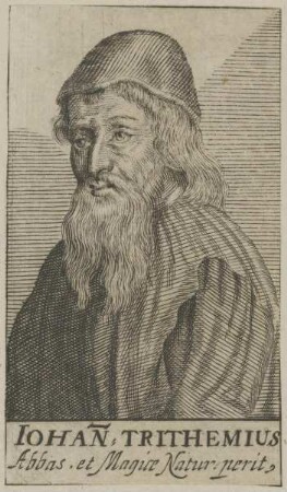 Bildnis des Iohannes Trithemius