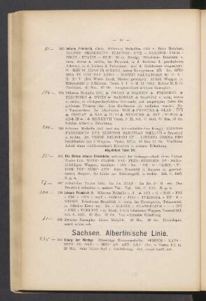 Sachsen. Albertinische Linie