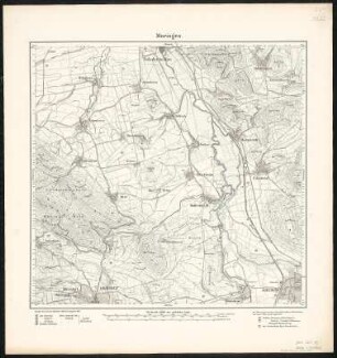 Meßtischblatt 2374 : Moringen, 1878 : Moringen. - Aufn. 1876. - 1:25000. - [Berlin]: Reichsamt für Landesaufnahme, 1878. - 1 Kt.