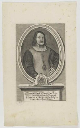 Bildnis des Georg Friderich Krauss