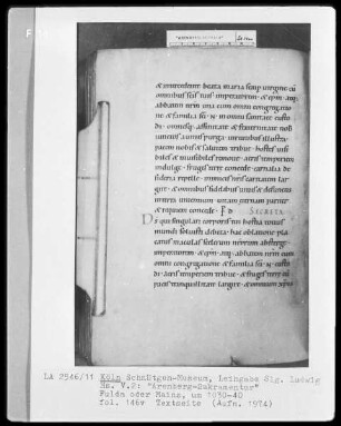 Arenberg-Sakramentar — Textseite, Folio 146verso