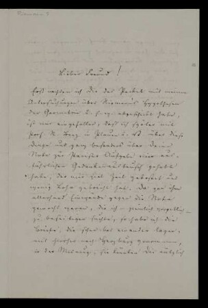 Brief von Richard Dedekind an Heinrich Weber. Harzburg, 22.8.1891