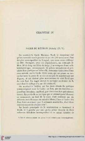Chapitre IV: Salle de reunion (Schola)