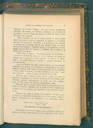 "La oración" de San Bernardo