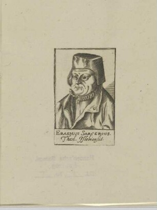 Bildnis des Erasmus Sarcerius
