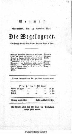 Die Wegelagerer