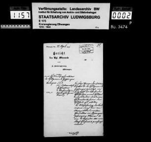 Schuldenwesen der Schulgemeinde Zipplingen