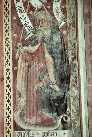 Credo-Apostel-Zyklus — Moses zwischen zwei Engeln — Moses