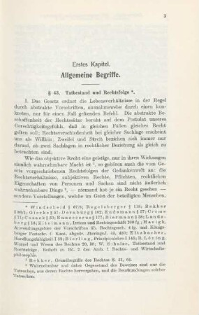 Erstes Kapitel. Allgemeine Begriffe