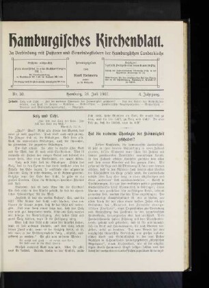 Hat die moderne Theologie der Frömmigkeit geschadet?