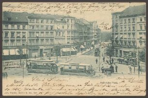 Ansichtskarte "Heinrichs Platz"