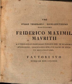 Diss. hist. eccl. de iure principum circa sacra, imprimis Germaniae, praesertim ex monumentis seculi XI. derivato
