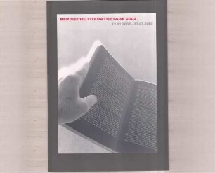 Entwurf "Bergische Literatur 2002"