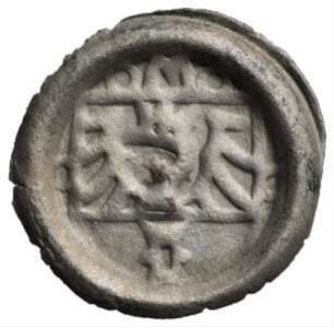 Fundmünze, Hohlpfennig, o. J. (15.-16. Jh.)