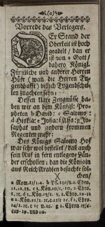 Vorrede des Verlegers.