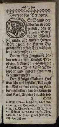 Vorrede des Verlegers.