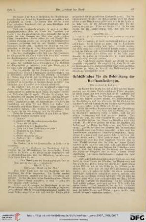 Geschäftliches für die Beschickung der Kunstausstellungen