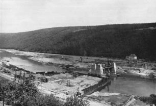 Wehrbaustelle Rothenfels/Main