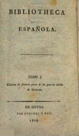 Historia de las guerras civiles de Granada. 1