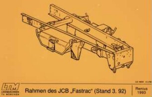 Rahmen des JCB "Fastrac" (Stand 3. 92)