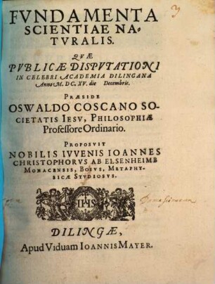 Fundamenta scientiae naturalis