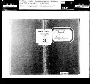Friedens- und Kriegsstammrolle des Garnisonslazaretts Stuttgart - Militärkrankenwärter des Jahrgangs 1912