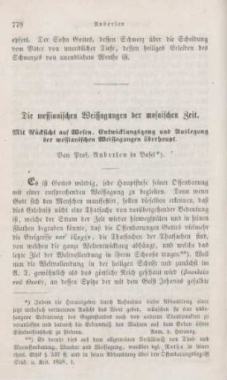 778-839 Die messianischen Weissagungen der mosaischen Zeit