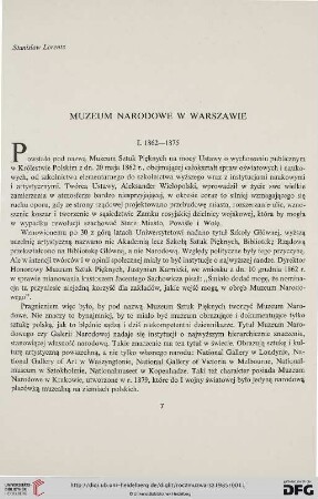 29: Muzeum Narodowe w Warszawie