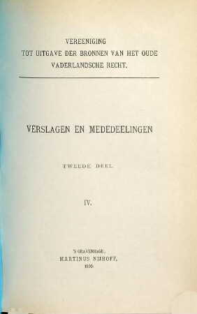 Verslagen en mededeelingen. 2. 1890, Nr. 4
