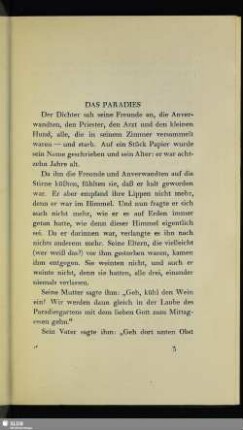 Das Paradies