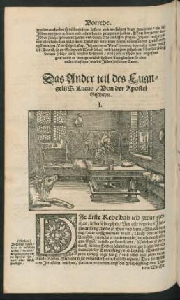 Das Ander teil des Evangelii S. Lucas/ Von der Apostel Geschichte.